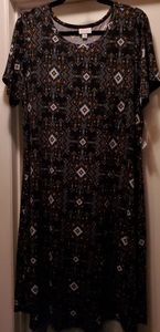 Lula Roe Carly - XL Aztec NWT